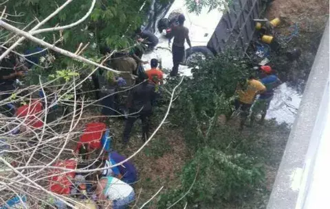 Instalan centro de emergencia en Bocas del Toro tras accidente