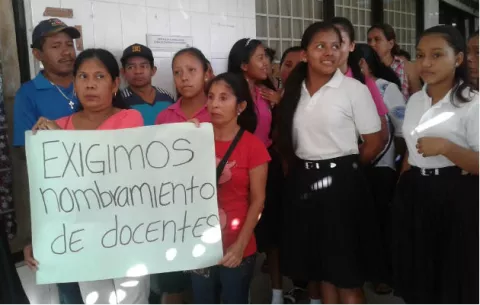 Responsabilizan al Meduca por demora en renovar contrato a docentes