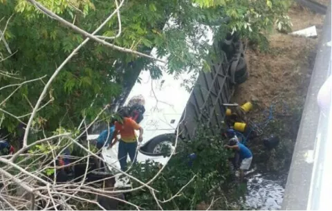 Esta sería la posible causa del accidente del bus en Antón