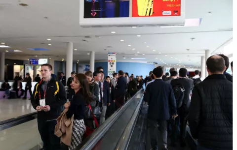 Drones ganan terreno en el MWC con todo tipo de aplicaciones