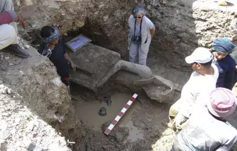 Hallan 66 estatuas de la diosa faraónica de la guerra  