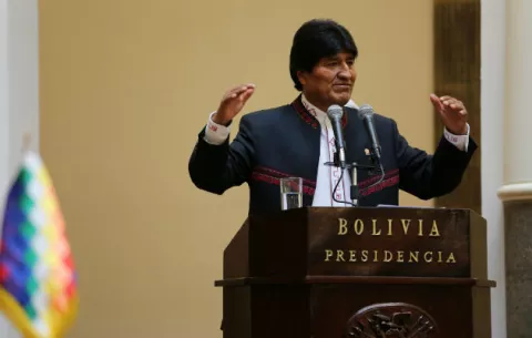 Evo Morales acusa a Chile de violar el derecho de información