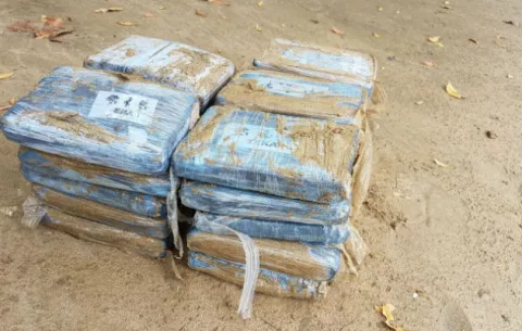 Senafront encuentra supuesta droga en Guna Yala