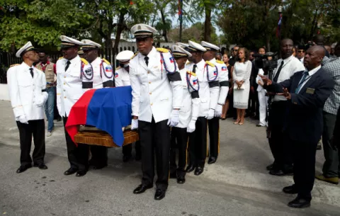 Funeral de Estado en honor del expresidente haitiano Préval 