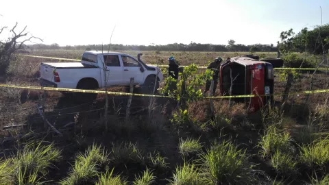 Un muerto y seis heridos deja accidente en El Roble de Aguadulce