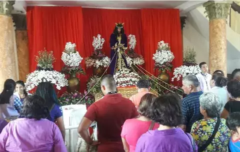 Miles de peregrinos llegan a Atalaya en el Miércoles de Ceniza