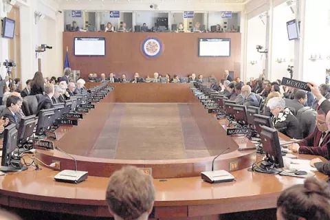 Exigen a la OEA   hoja de ruta sobre Venezuela