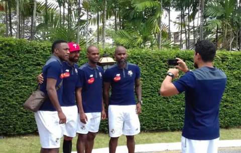 Relax, de 'shopping' y de 'selfies' antes del partido con Trinidad y Tobago