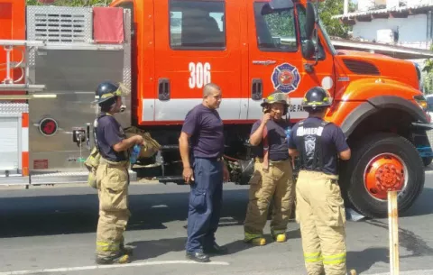 Conato de incendio en Banco Nacional de Doleguita, en David