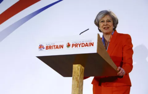 Primera ministra británica activará el "brexit" el próximo 29 de marzo