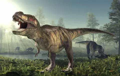 El tiranosaurio tenía una cara sin labios y con escamas, similar al cocodrilo