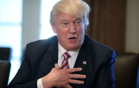 Donald Trump no convence a los opositores a su ley de salud 