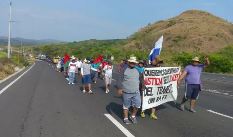 Autoridades de Veraguas intentan hoy interceder  para que cesen caminata