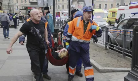 Bombazo en el metro de San Petersburgo
