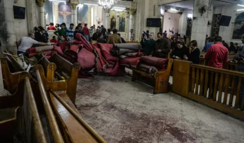 Terrorismo golpea a los cristianos egipcios en el Domingo de Ramos