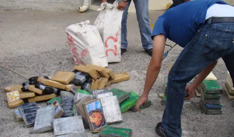 Colón, camino utilizado en  ruta del narcotráfico que recorre el mundo