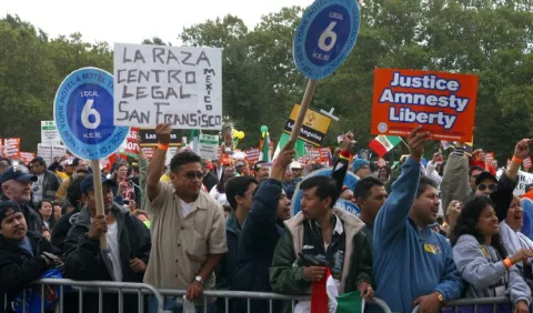 Los inmigrantes dejan albergues