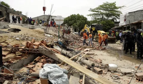 Se desploma edificio