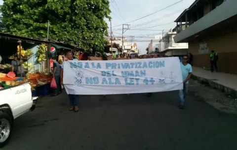 Trabajadores del IDAAN no permitirán que proyecto de ley avance en la Asamblea