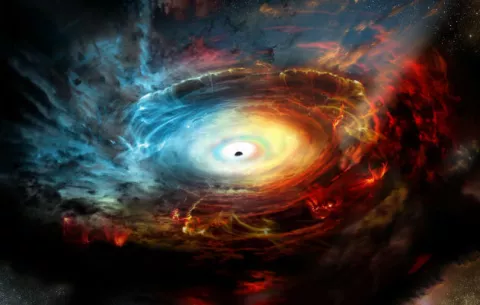 Astrónomos creen haber fotografiado un agujero negro por primera vez