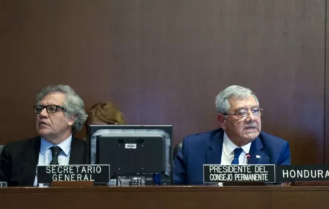 Almagro se reunirá este jueves con el presidente del Parlamento de Venezuela