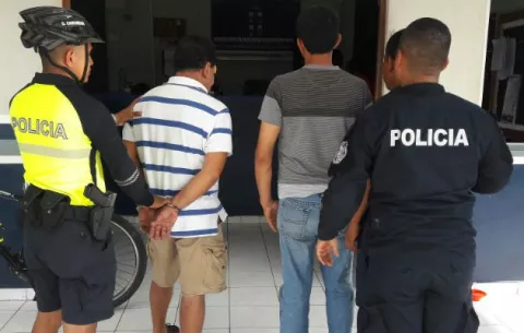 Capturan a chamo y panameño con droga en Boquerón