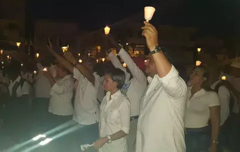 Oran en Colón por la paz después de hechos violentos  
