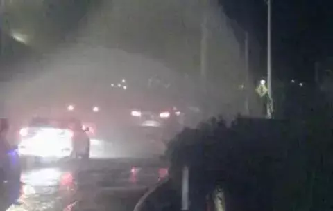 Colapso de línea deja a comunidades de Cristóbal sin agua