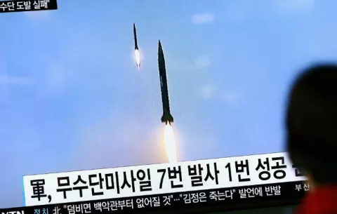 Pentágono confirma falla de aparente ensayo de misil de Corea del Norte