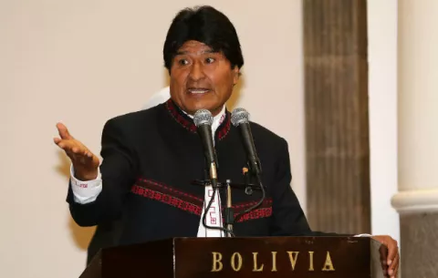 Evo Morales culpa al secretario general de la OEA por violencia en Venezuela
