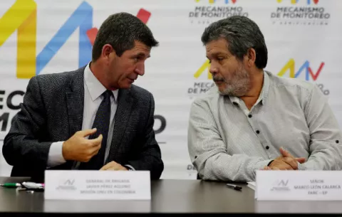ONU "prácticamente" ha terminado registro de cerca de 7,000 armas de las Farc
