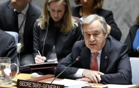 Guterres pide que se garantice "responsabilidad" tras ataque químico en Siria