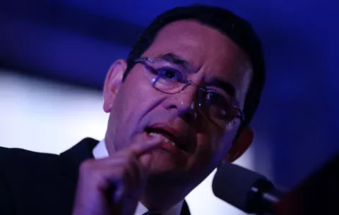 Abrirán proceso de cancelación a partido de gobierno en Guatemala