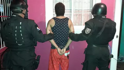 Recapturan a un peligroso delincuente en el distrito de San Miguelito