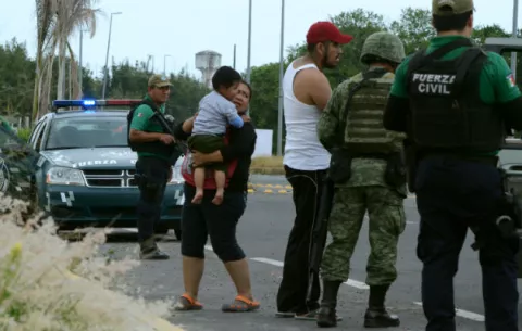 Policía Militar llega al este de México para reforzar las tareas de seguridad
