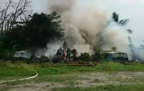 Cinco lanchas de narcos son quemadas en Bocas del Toro 