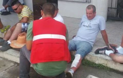 Taxista participante en marcha hacia la capital, recluido en el "Chicho" Fábrega