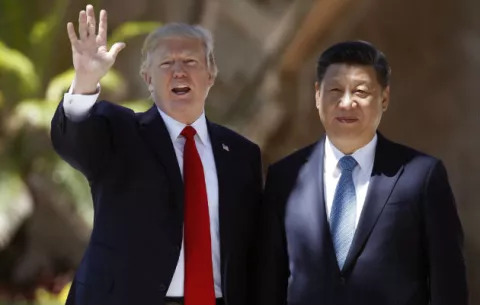 Presidente chino pide a Trump contención ante tensiones en Corea del Norte