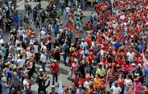 Primeros brotes de violencia ya causaron un herido en Venezuela