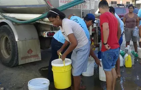 Problemas con suministro de agua potable en Pesé y Los Pozos