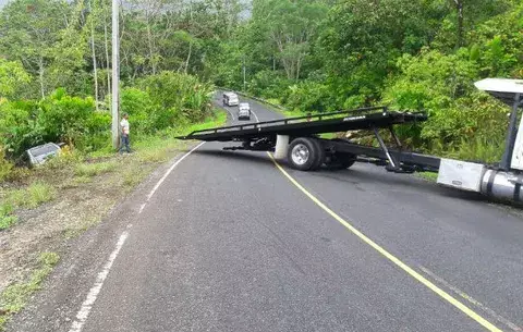 Tramo carretero entre Almirante y Chiriquí Grande 'metió miedo'