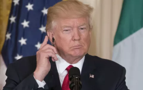 Trump dará un mitin el mismo día de la cena de periodistas de la Casa Blanca