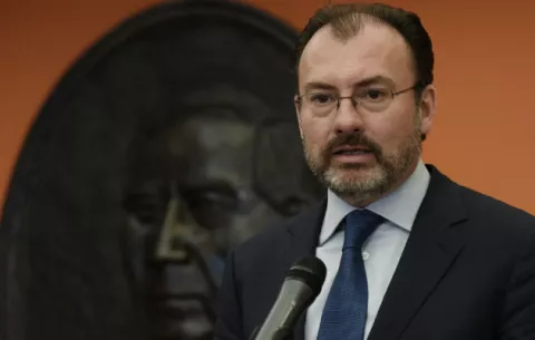 Canciller Videgaray descarta presentarse a la Presidencia de México en 2018