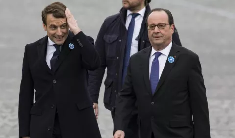 Macron asume la presidencia el domingo 