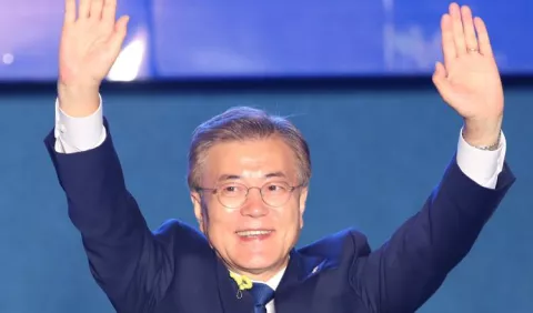 Moon Jae-in gana en  Corea del Sur