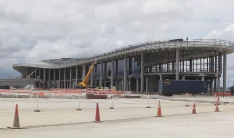 Terminal 2 presenta 73% de avance
