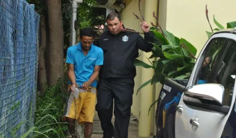 Detención preventiva para hombre que se escondió dentro de una nevera