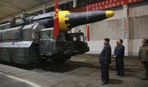 Corea del Norte lanza nuevo misil 