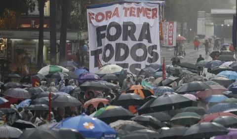 Brasileños exigen la salida de Temer y piden unas elecciones directas