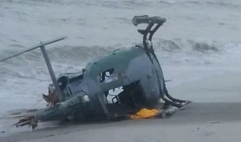 Cae aeronave del Senan en Punta Chame